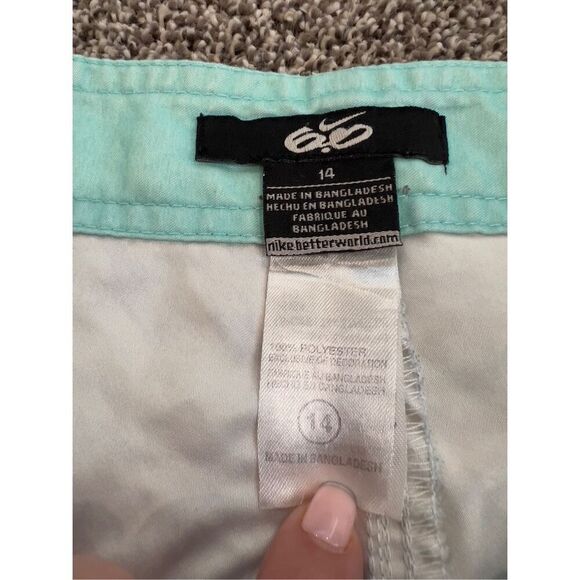 Nike 6.0 Youth Board Shorts Swim Trunks Size 14 Blue Camo - Picture 4 of 5